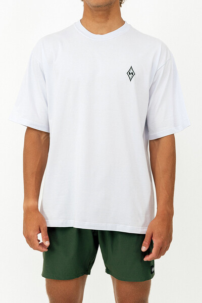 Foto Camiseta Oversized Silver Mini Logo