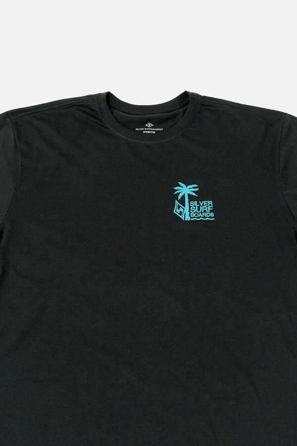Camiseta Regular Fit Silver Palm Beach