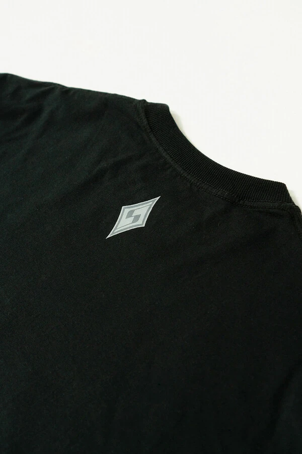 Camiseta Oversized Silver Escrito Over