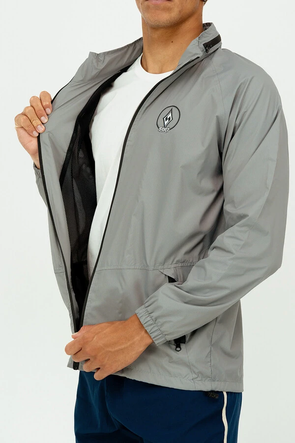 Corta Vento Extreme Silver Cinza
