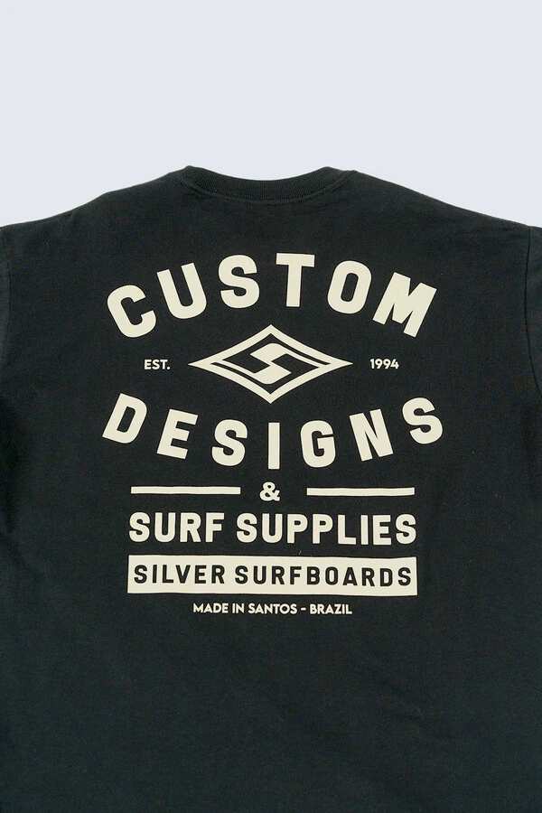 Camiseta Oversized Silver Custom