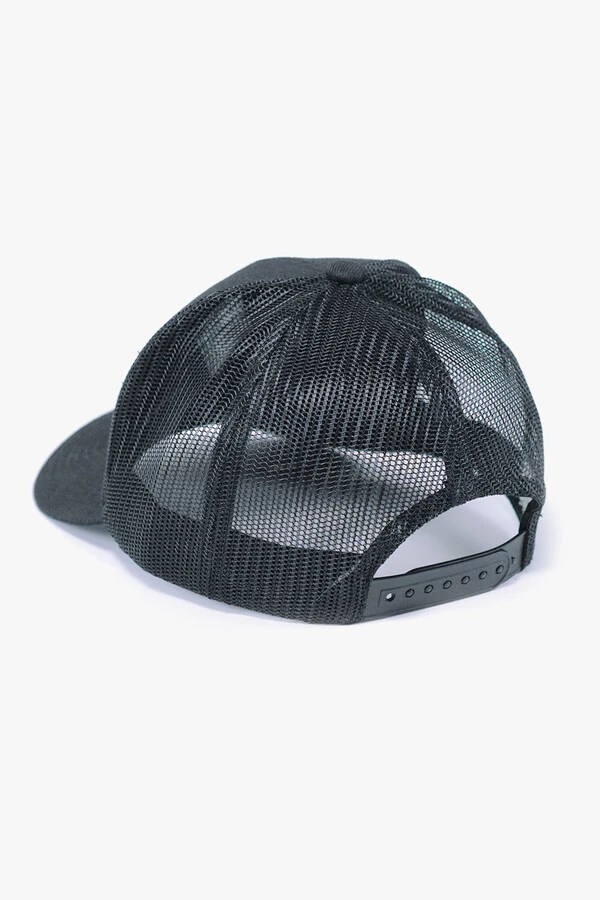 Boné Trucker Silver Preto