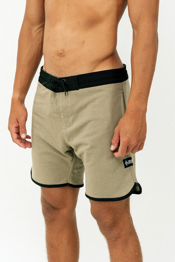 Bermuda Comfort Moletinho Silver 17” Verde