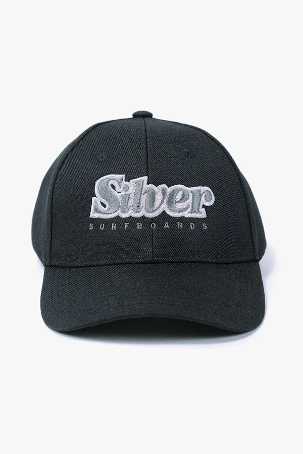 Boné LA Silver Preto