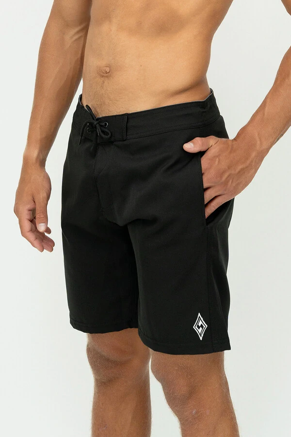 Bermuda Silver Hibrida - Heavy Duty 18” Preta