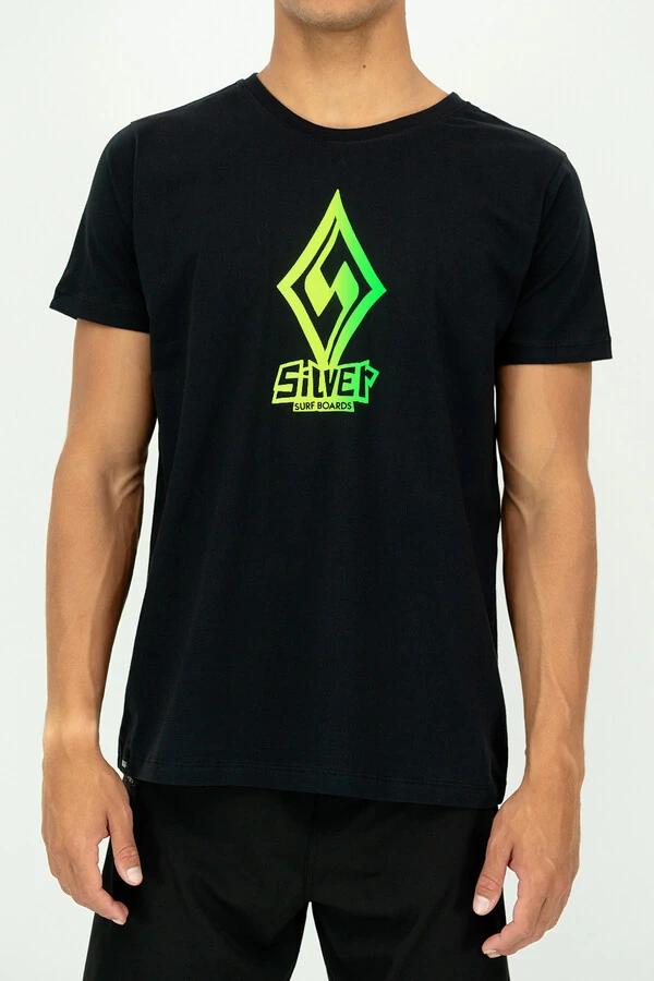 Camiseta Modern Fit Silver Logo Team