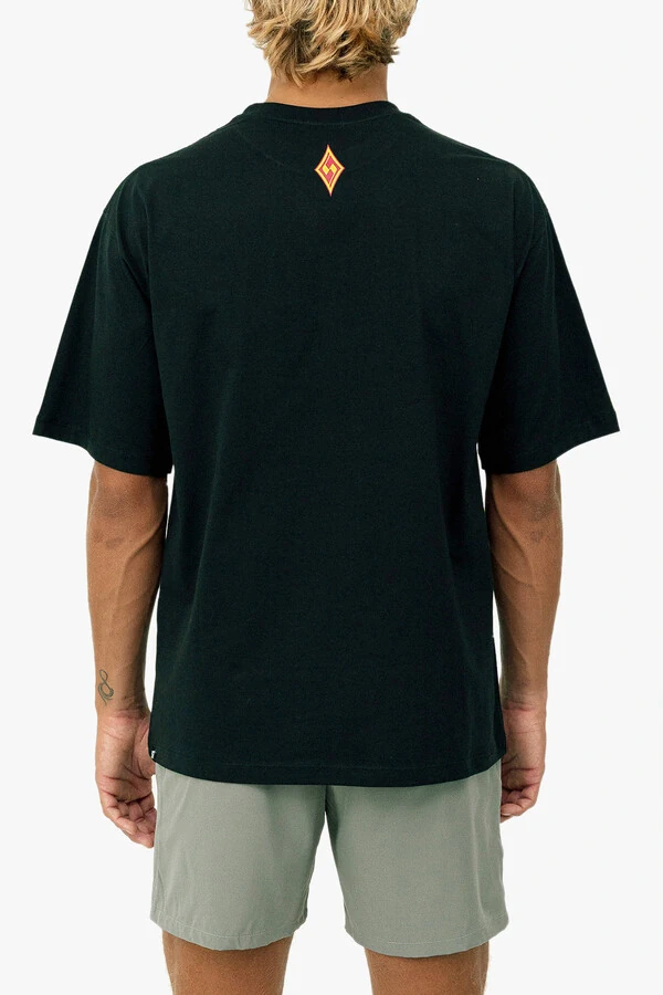 Camiseta Oversized Silver Escrito Over