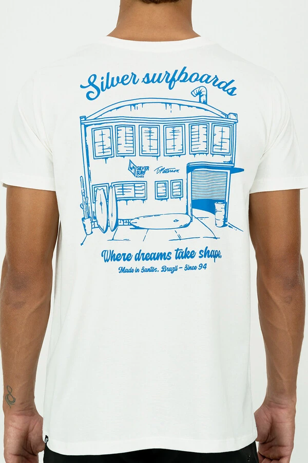 Camiseta Modern Fit Silver Factory