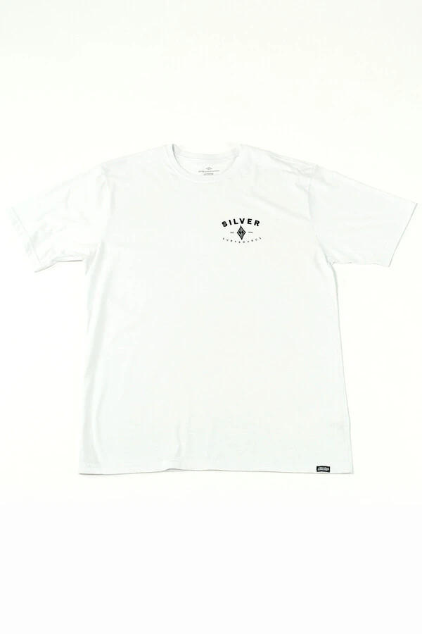 Camiseta Regular Fit Silver Arco