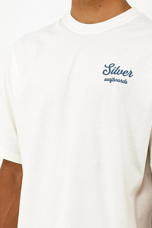 Camiseta Oversized Silver Blessed