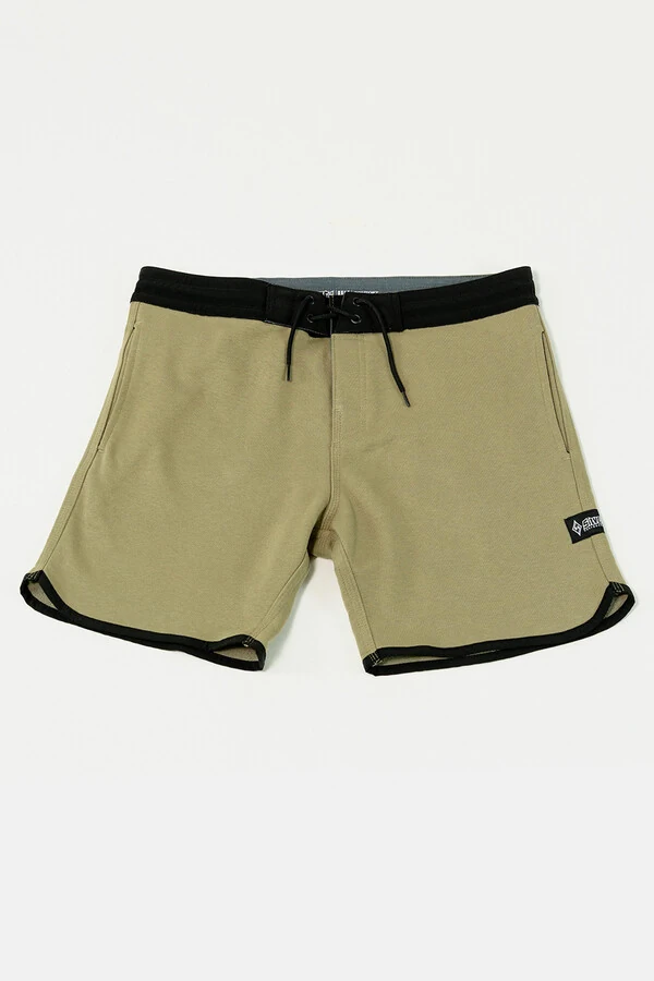 Bermuda Comfort Moletinho Silver 17” Verde