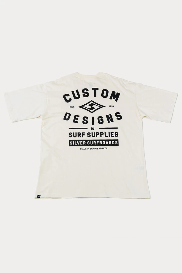 Camiseta Oversized Silver Custom
