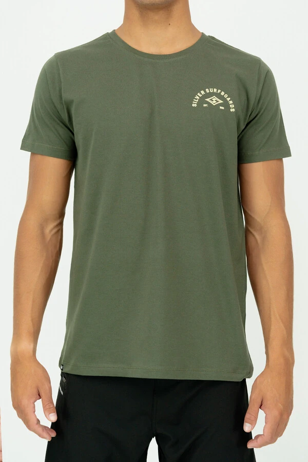 Camiseta Modern Fit Silver World Olympic Champ