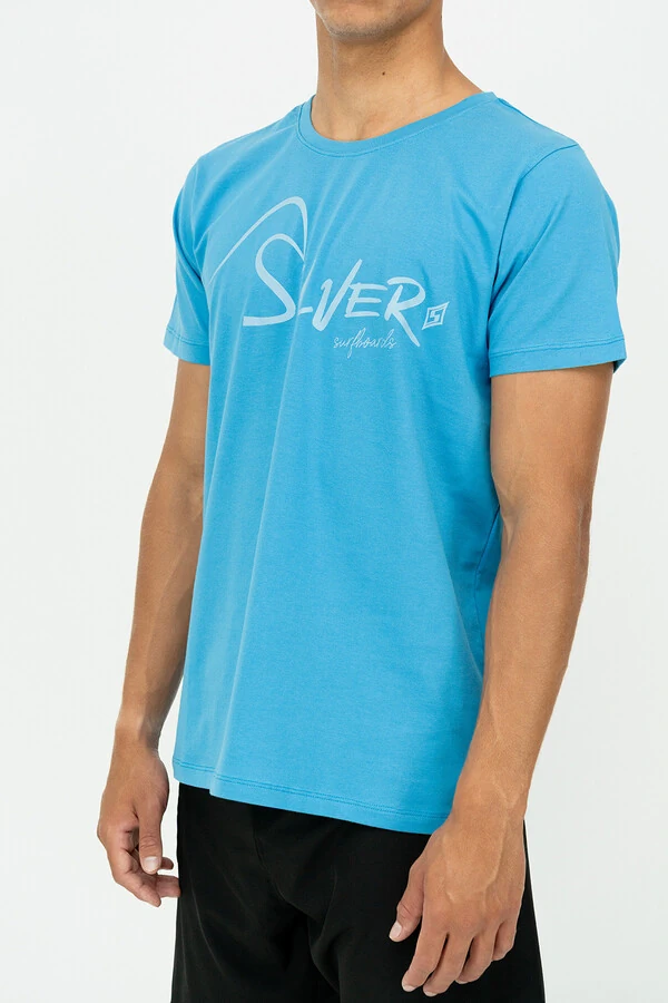 Camiseta Modern Fit Silver Wave