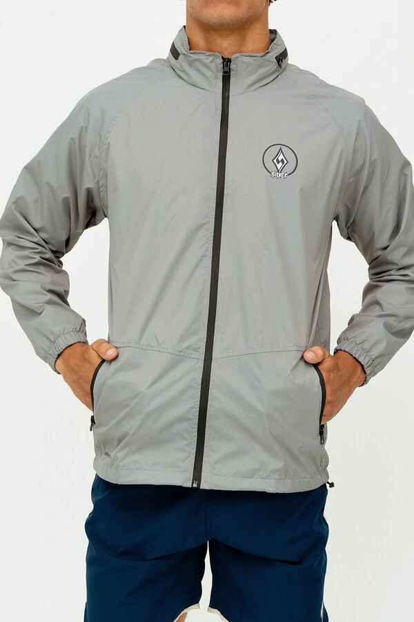 Corta Vento Extreme Silver Cinza