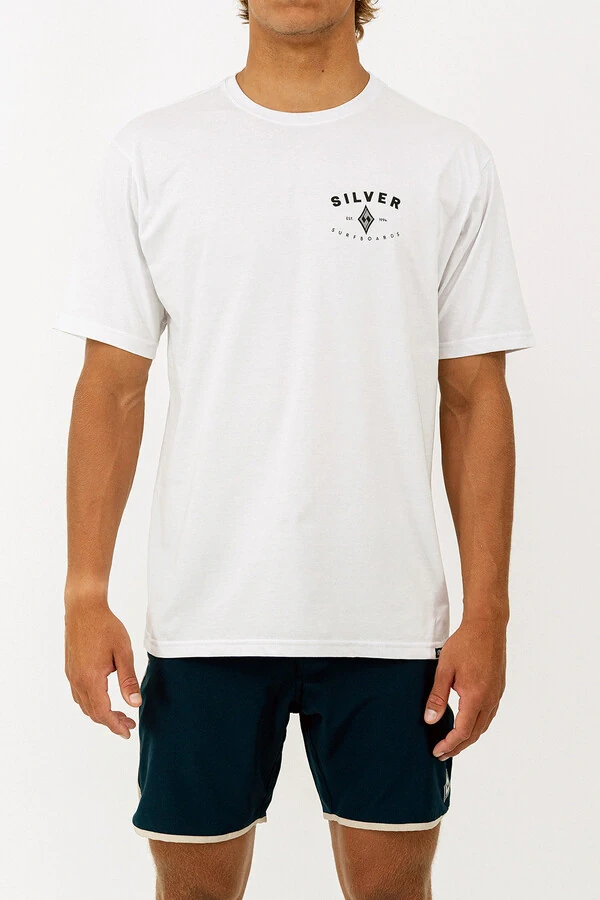 Camiseta Regular Fit Silver Arco