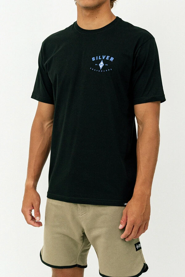 Camiseta Regular Fit Silver Arco