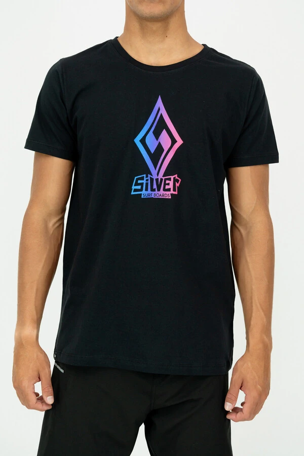 Camiseta Modern Fit Silver Logo Team