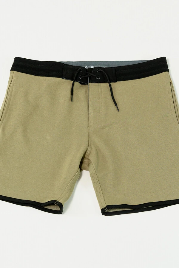 Bermuda Comfort Moletinho Silver 17” Verde