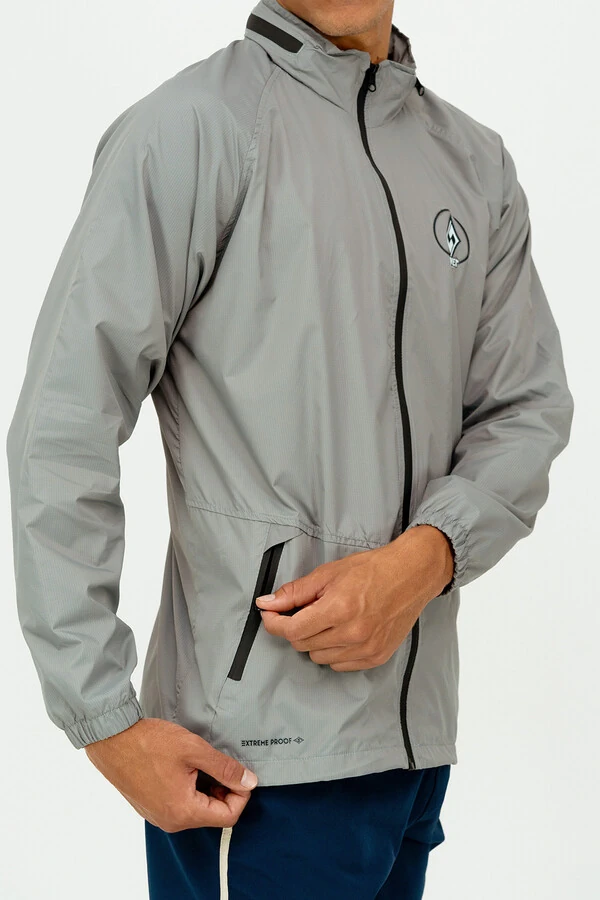 Corta Vento Extreme Silver Cinza