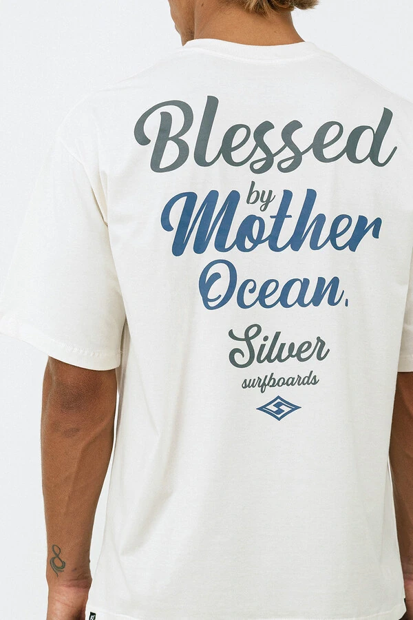 Camiseta Oversized Silver Blessed