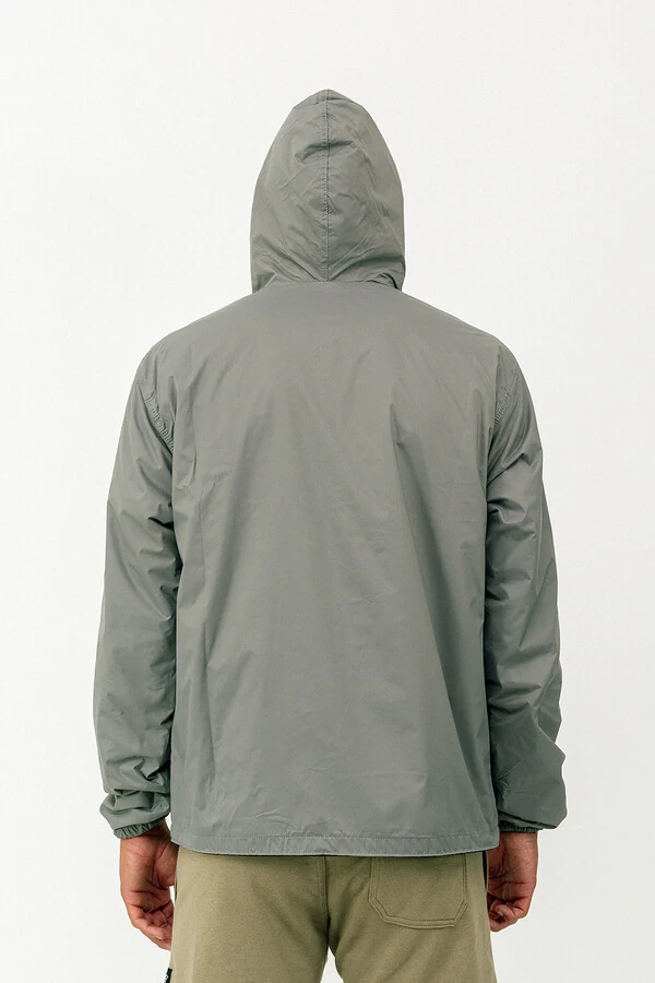 Jaqueta Silver Dupla Face Cinza e Preto