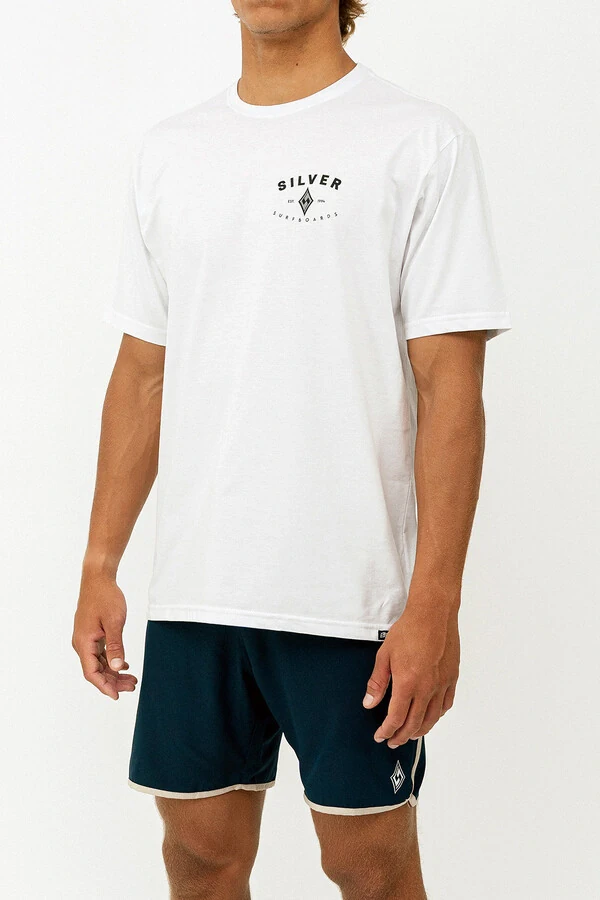 Camiseta Regular Fit Silver Arco