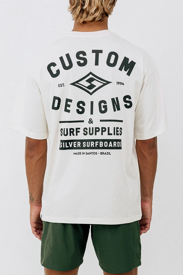 Camiseta Oversized Silver Custom