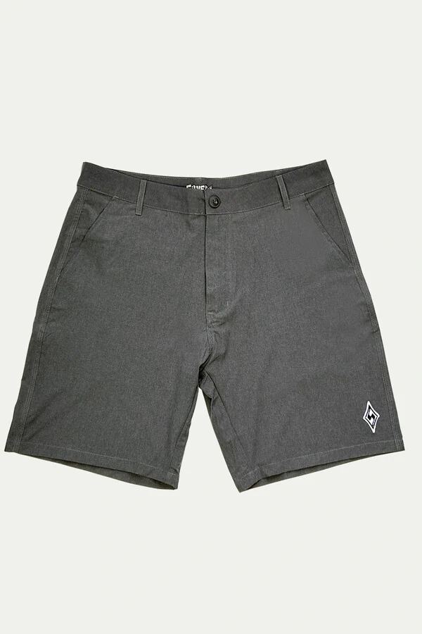 Bermuda Walk Passeio Silver Cinza Chumbo Mescla