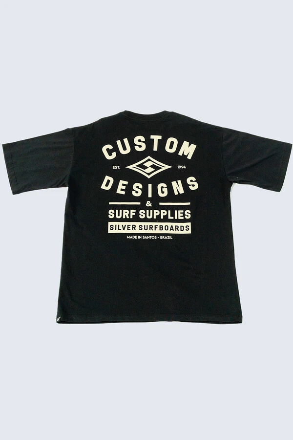 Camiseta Oversized Silver Custom