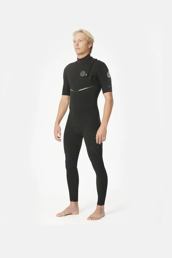 Long John Manga Curta E-Bomb 2/2MM Zip Free