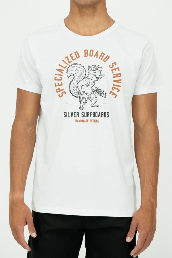 Camiseta Modern Fit Silver Esquilo Shaper