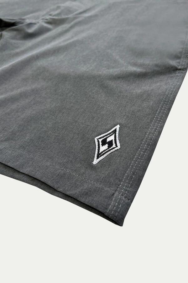 Bermuda Walk Passeio Silver Cinza Chumbo Mescla