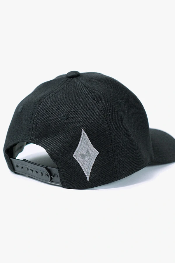 Boné LA Silver Preto