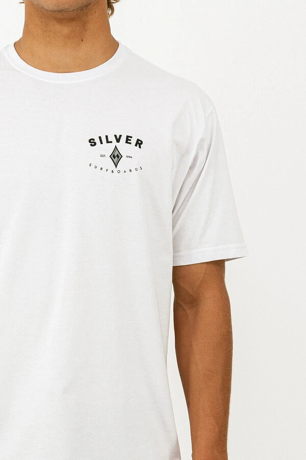 Camiseta Regular Fit Silver Arco