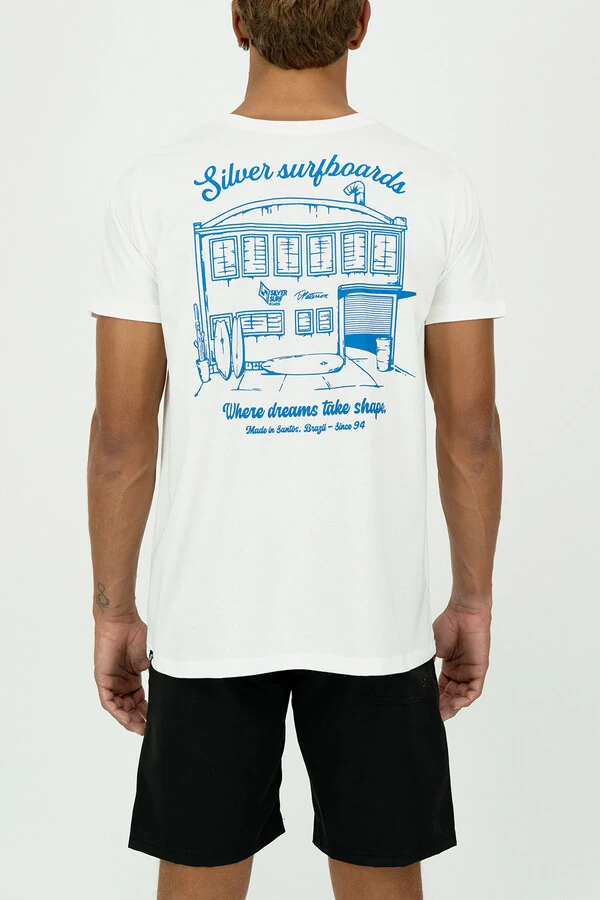 Camiseta Modern Fit Silver Factory