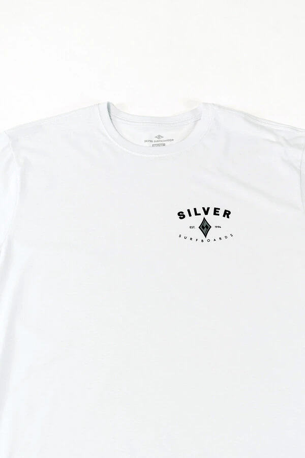 Camiseta Regular Fit Silver Arco