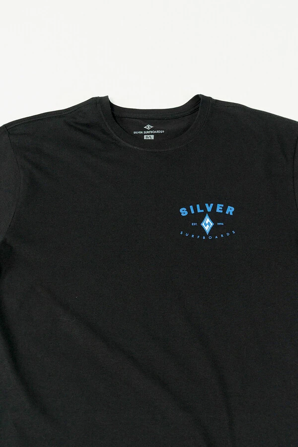 Camiseta Regular Fit Silver Arco