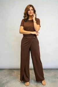 Calça Valentina com Sobreposição