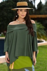 Blusa Ombro a Ombro Areta