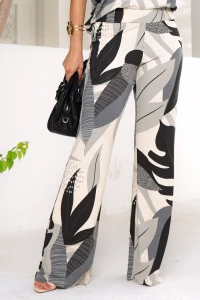 Calça Flare Estampada