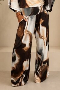 Pantalona Celeste Tecido Fluity