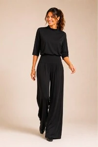 Pantalona Celeste Tecido Fluity
