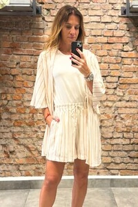 Conjunto Bermuda + Kimono em viscose