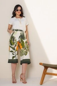Blusa Decote Quadrado em Malha Lily