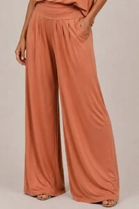 Pantalona Celeste Tecido Fluity