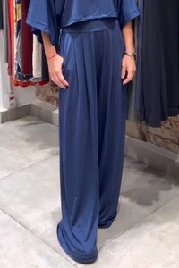 Pantalona Celeste Tecido Fluity