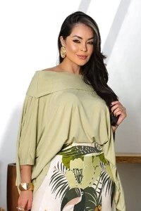 Blusa Ombro a Ombro Areta