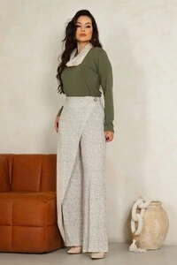 Calça Valentina com Sobreposição