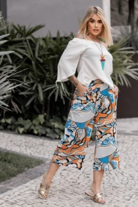 Pantacourt Estampada